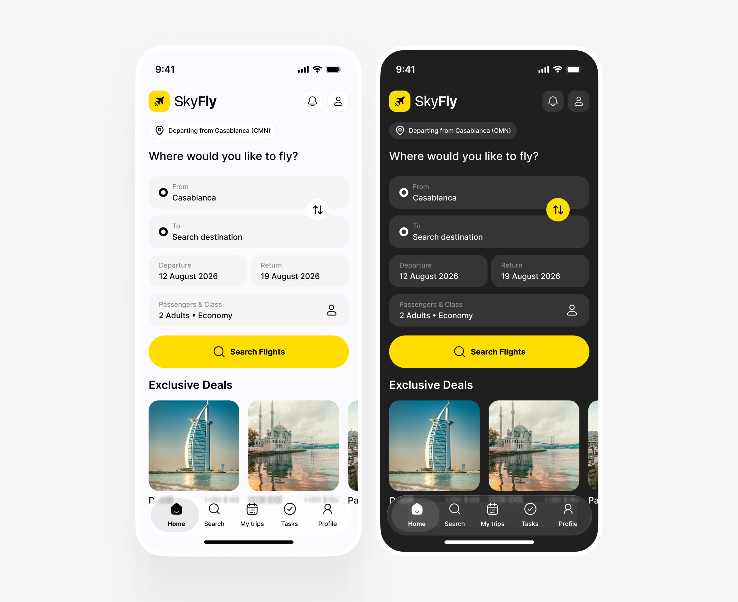 Travel App UI UX Design